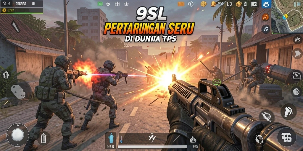 Tampilan dinamis dari aksi tempur di 9SL yang mendebarkan.