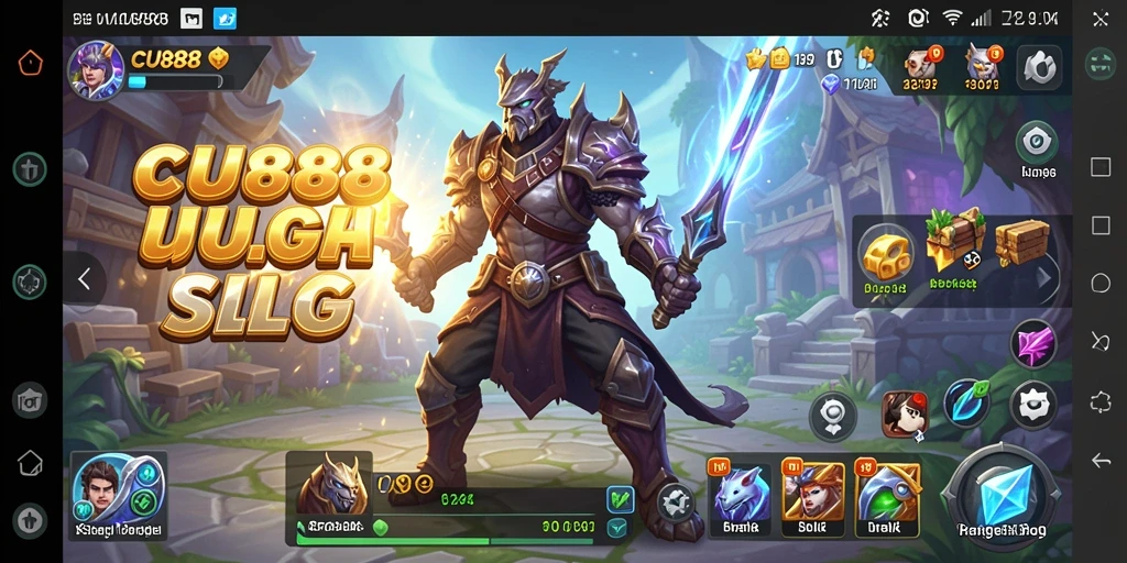 Screenshot gameplay CU888 yang menegangkan dan strategis.