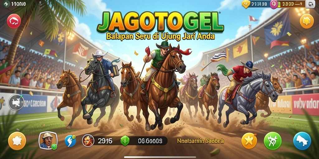 Gameplay Racing yang seru dan mendebarkan dalam JAGOTOGEL.
