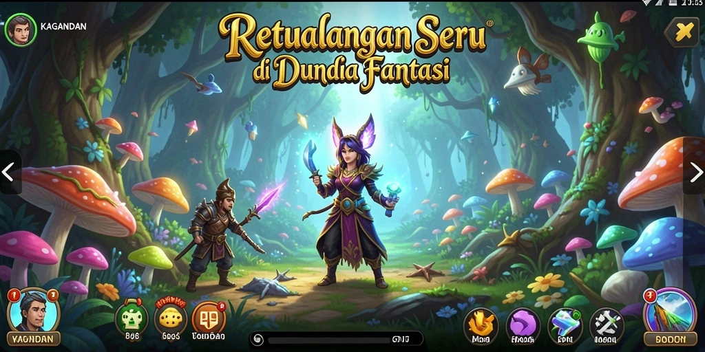 Screenshot KAGANDAN menampilkan aksi petualangan yang mendebarkan.